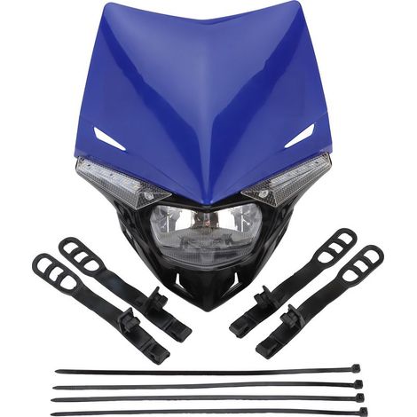 Universelles blaues LED-Beleuchtungsset für Offroad-Motorräder, kompatibel mit Husqvarna, Yamaha, Kawasaki, Suzuki und anderen Modellen wasserdichtes und stoßfestes Umbauteil (1/5)