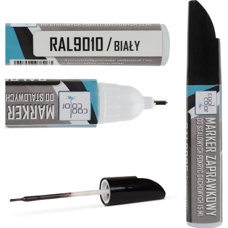 Rotulador de retoque RAL 9010 (1/5)