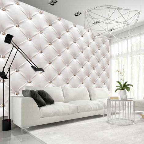Fotomurale adesivo - White Elegance - 196x140 (1/4)