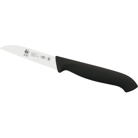 Icel Horeca Prime spelucchino dritto acciaio inox nero 8 cm