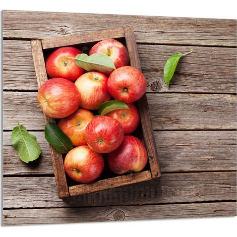 PANEL DE VIDRIO PARA COCINA 65x60 Manzanas (1/5)