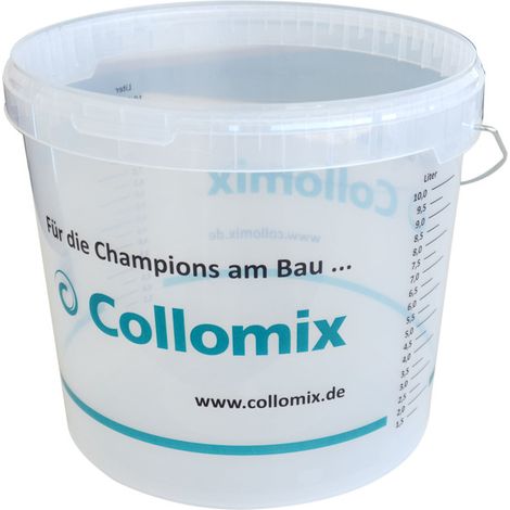 Seau de Mesure de 10 L avec Échelle - COLLOMIX - 60177