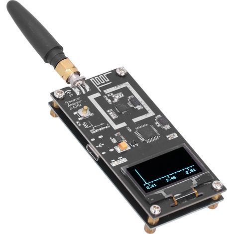 Spektrumanalysator 2,4 GHz Mini 2,4 GHz Typ B Zubehör mit Antenne und Batterie (1/5)