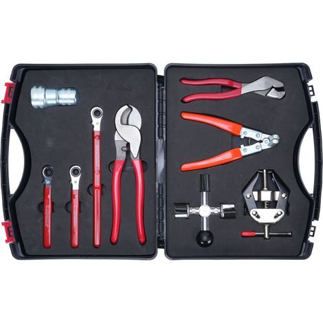9-piece battery maintenance kit – Terminal spreader, clamp – Multifunctional (1/5)