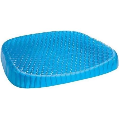 Egg Sitter Coussin de Gel, Coussin de Bureau pour Le soulagement de la Fatigue, Coussin 45 35 4cm Haute élastique Respirant (1/4)