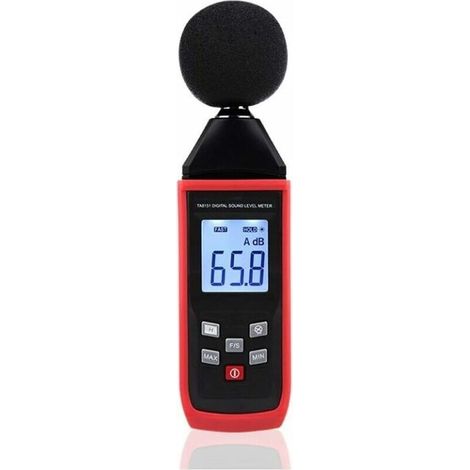 Noise meter Sonomètre numérique bruit testeur 30-130dB écran LCD en décibel de bruit (1/4)