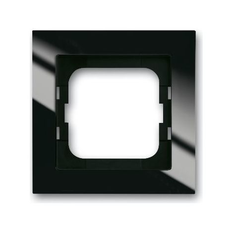 BUSCH-JAEGER 1721-281 PLAQUE SIMPLE, AXCENT, NOIR (1/3)
