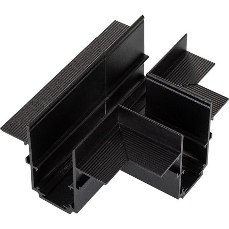 Connettore a T per Binario Magnetico da Incasso 20mm  Nero