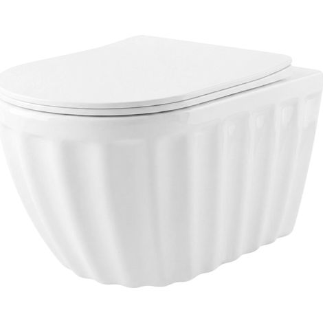Cuvette Wc Suspendue Rea Duo Tornado White (1/5)