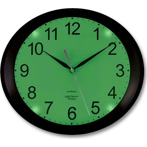Horloge FISHTEC Luminescente - Détecteur d'obscurité