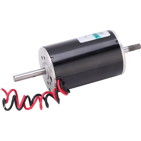 Moteur CC 80W Haute Vitesse Double Arbre Réglable 24V XD60D94-24Y-100S (Sans Support) (1/5)