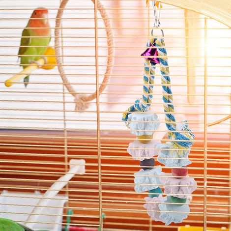 Bird Colorful Block Toys Break Grinding Stones Bite Chew (1/5)