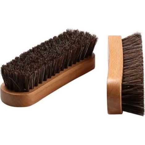 1 Pc Horse Brush -brosse rectangulaire d'intérieur en crin de cheval,pour le nettoyage et le lavage de la voiture (1/4)