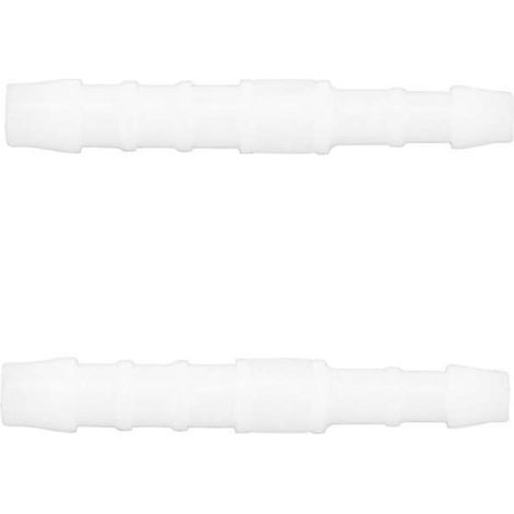 2x raccord de durite droit en I diamètre 5mm + 4mm réducteur adaptateur tuyau carburant tondeuse tracteur voiture scooter (1/2)