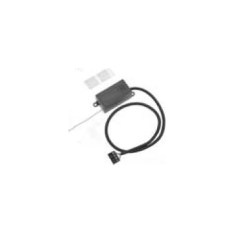 Récepteur embrochable 868 Mhz bi canaux 12/24VDC Berner Bouton rouge (1/2)