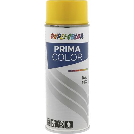 Dupli Color Prima Lackspray, Sprühlack 400ml, verkehrsgelb glänzend RAL 1023