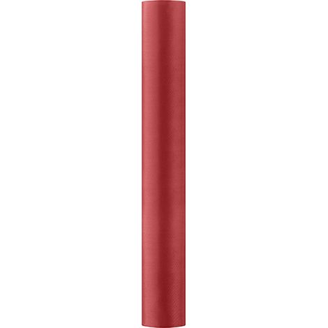 Raso liscio, rosso, 0,36 x 9 m (1 pz. / 9 m)