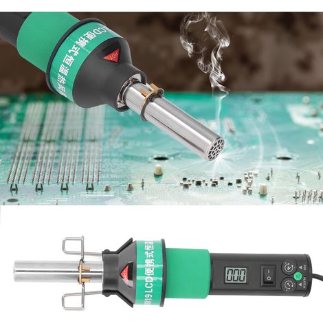 Pistolet à air chaud portable sans balais à température constante, norme européenne 220 V (1/5)