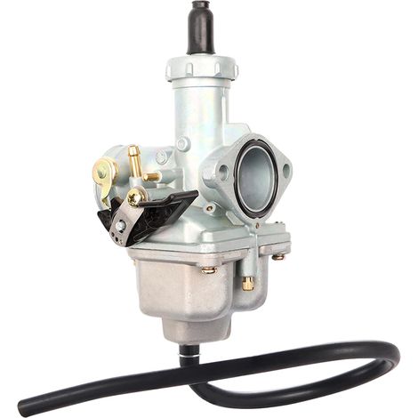 Carburateur PZ27 27 mm avec câble de remplacement pour moteur de pit bike, kart à trois roues et karting de 100 cc, 125 cc, 150 cc et 200 cc.