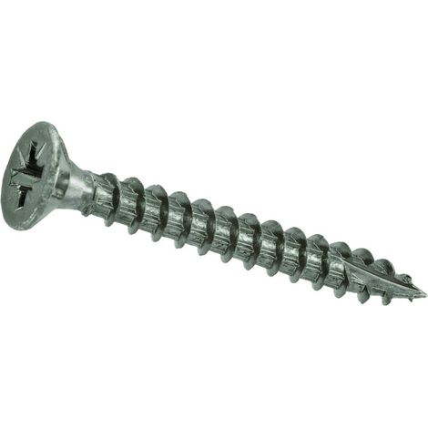 Vis à bois agglomérés tête fraisée Pozidrive 18-10 5X50/30 boîte de 200 - ROCKET - 351400223399 (1/2)