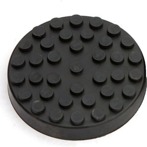 Tampone Cuffia Gomma Ponte Elevatore 150x25mm Ricambio Sollevatore Ponti Nero (1/5)