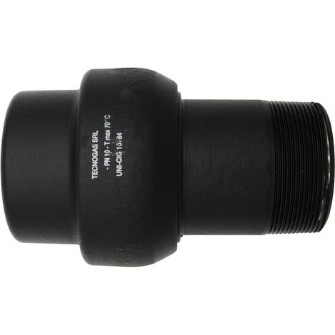 Giunto isolante dielettrico ø 3" MF PN10 per utenze gas e acqua 00000020035 (1/5)