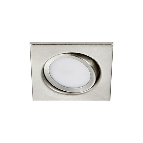 Foco Empotrable Led 5w Orientable 8x8cm Rila Niquel Trio Iluminación (1/3)