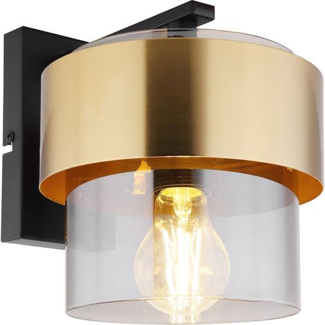 Globo - aplique de pared - Milley - dorado - metal - E27 - 15560W (1/5)