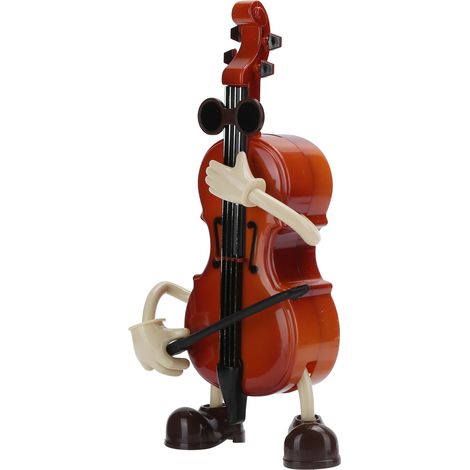 Cello-Spieluhr, manuelles Uhrwerk-Spieluhr mit Schaukel, Cello-Figur, Junge, Kindergeburtstag, Weihnachtsgeschenk (1/5)