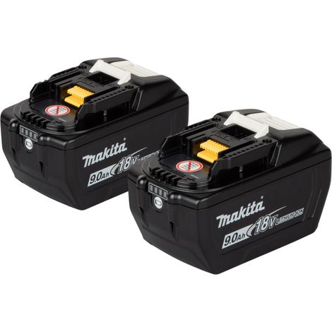 Batería Makita BL 1890 18 V 9,0 Ah / 9000 mAh Li-Ion LXT ( 1915H4-0 ) con indicador de nivel de carga (1/4)
