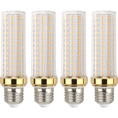 Ampoule LED Blanc Froid 6000K 2000lm, 88 LEDs, Équivalent à Lampe Halogène E27 150W, Lot de 4 pour Garage/Studio (1/5)