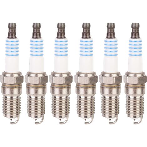 6pcs bougies d'allumage AGSF22FM compatibles Ford Explorer 4.0L V6 2003-2005 (1/5)