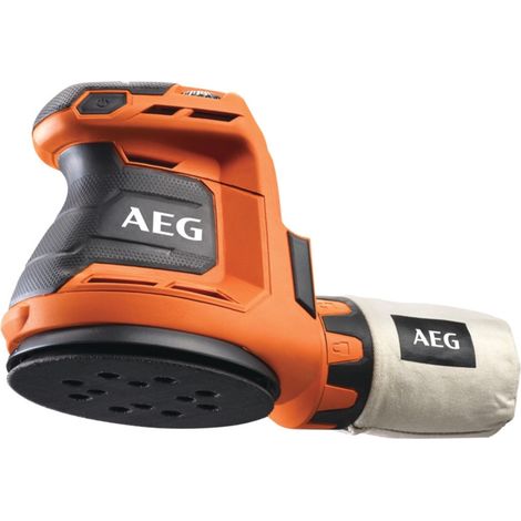 AEG Akku-Exzenterschleifer BEX18-125-0 18V Solo-Version inkl. Staubbeutel, Schleifpapier im Karton (1/10)