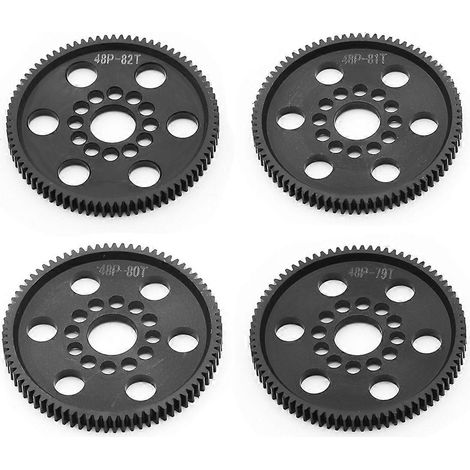 Couronne 48P 79T+80T+81T+82T pour pièces de voiture RC 3Racing 1/10 (1/5)