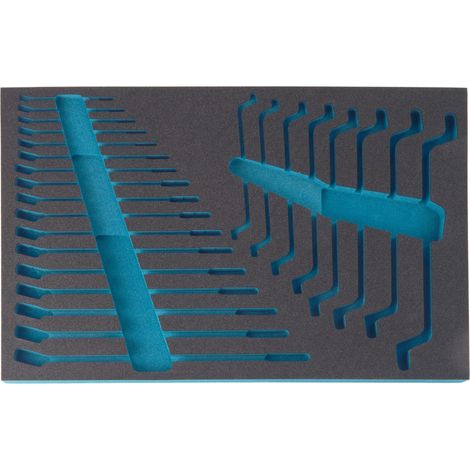 Garniture en mousse souple bimatière 163-30L HAZET (1/2)