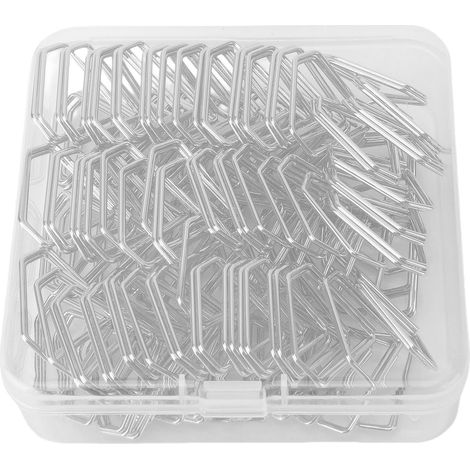 50 pièces porte-numéros de Table, Clips d'affichage d'image de carte Photo en forme de strass pour fête d'anniversaire de mariage (Argent) (1/5)
