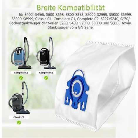 Bolsas HEPA para aspiradora Miele Complete C2 C3 Classic()
