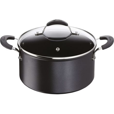 Olla de aluminio de 20 cm con tapa. - 12165031220 - Lagostina - (1/2)
