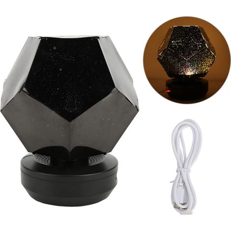 Lampe coloré romantique de lumière de projection Lumière de galaxie de ciel étoilé Alimentée par USB Cadeaux d'anniversaire de Saint-Valent (1/5)