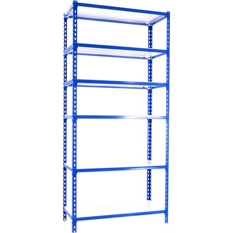 Simonrack MEGAPLUS 6/500 Regalsystem in Blau und Weiß