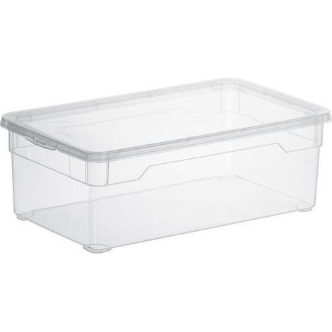 Aufbewahrungsbox "Clear Box" 5 l mit Deckel, 33 x 19 x 11 cm (1/3)