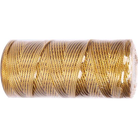 109 Meter dekoratives Geschenkband, Goldkordel (1/5)