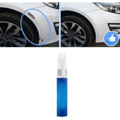 Lot de 5 stylos de réparation de peinture automobile, outil d'effacement des rayures pour revêtements auto, applicateur professionnel argenté (1/5)