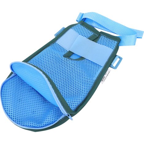 Dispositifs de contention respirants, protections contre les infections pour les mains du patient, gants à doigts fixes, gauche (1/5)