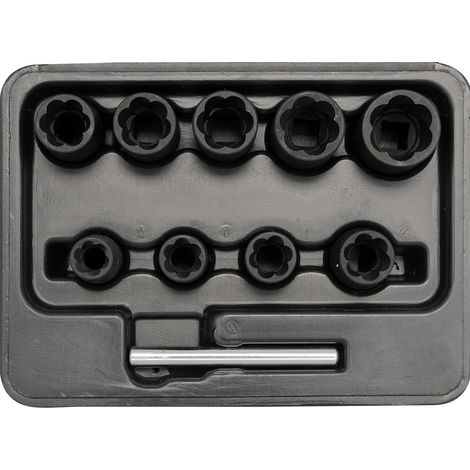 Extracteur de vis 3/8" (10 pièces) (1/2)