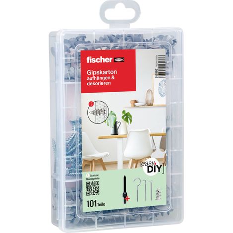 Assortiment de chevilles Gk, vis et crochets Fischer 513892 (1/5)
