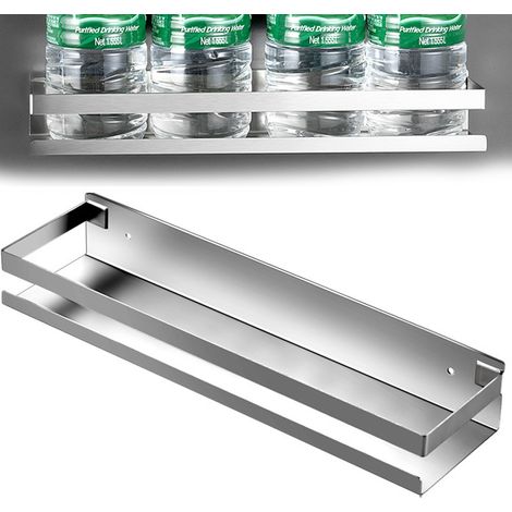 Étagère de douche en acier inoxydable, panier de rangement pour salle de bain et cuisine, style 2 (1/5)