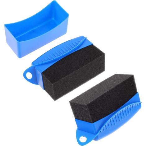 de 2 brosses à cirer pour pneus de voiture design élégant et