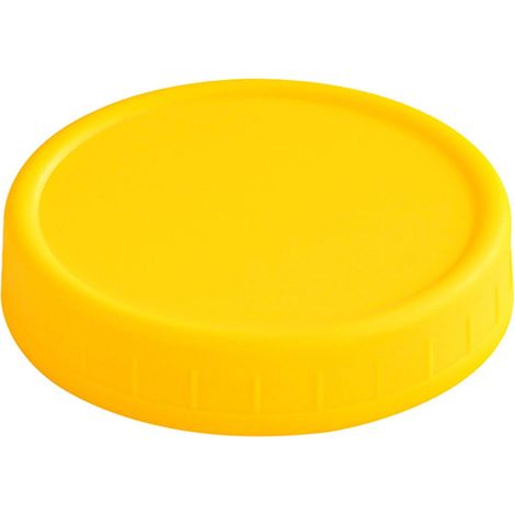 Couvercle Pour Bocal - Polypropylène Blanc - Filetage 86 mm - Convient Aux Bocaux À Ouverture Large - 1 Pièce (1/5)