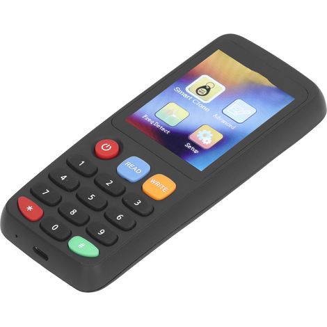 Copieur-graveur de cartes NFC, lecteur/duplicateur de cartes d'ascenseur à puce d'identification pour système de contrôle d'accès, batterie intégrée, 5 boucles UID, 5 cartes UID (1/5)
